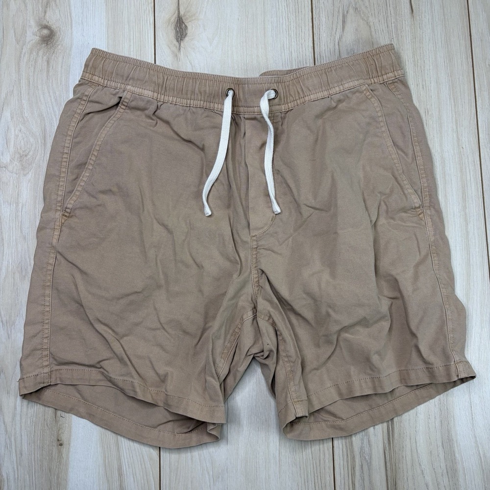 Marine Layer Saturday Beach Shorts Mens Small 6"Inseam D-String Slash Pocket